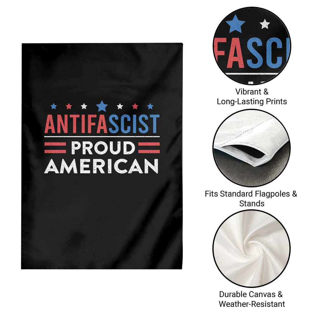 Antifascist Proud American Garden Flag Fight Fascism Protest Human Rights TS11 Print Your Wear