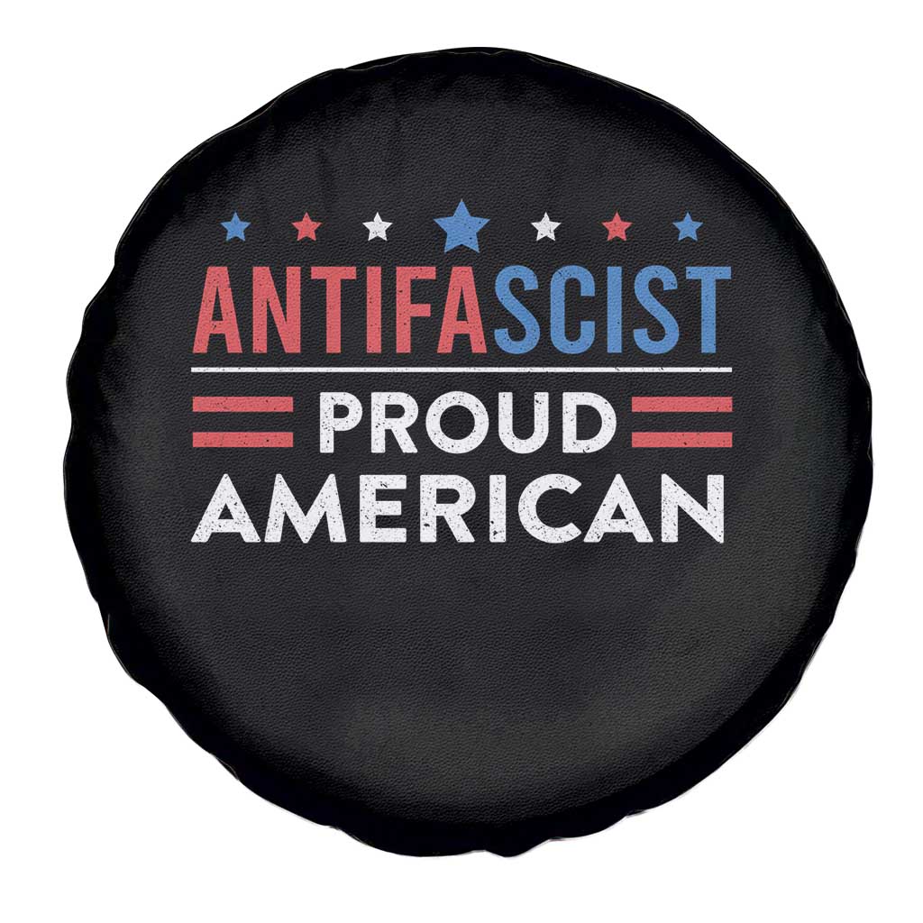 Antifascist Proud American Spare Tire Cover Fight Fascism Protest Human Rights TS11 Print Your Wear