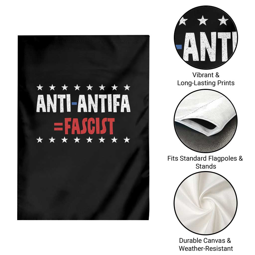 Fight Fascism Protest Anti Fascism Garden Flag Vintage Stars And Stripes TS11 Print Your Wear