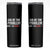 Funny Anti Fascism Protest Skinny Tumbler Solve The Problem TS11 Black Print Your Wear