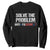 Funny Anti Fascism Protest Sweatshirt Solve The Problem TS11 Black Print Your Wear