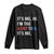 Funny Aunt Tifa Long Sleeve Shirt Its Me Hi I Am The Aunt Tifa Fight Fascism Protest TS11 Black Print Your Wear