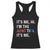 Funny Aunt Tifa Racerback Tank Top Its Me Hi I Am The Aunt Tifa Fight Fascism Protest TS11 Black Print Your Wear