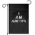 Funny I Am Aunt Tifa Garden Flag Political Satire Fight Fascism Protest TS11 Black Print Your Wear