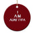 Funny I Am Aunt Tifa Ceramic Ornament Political Satire Fight Fascism Protest TS11 1pc Red Print Your Wear