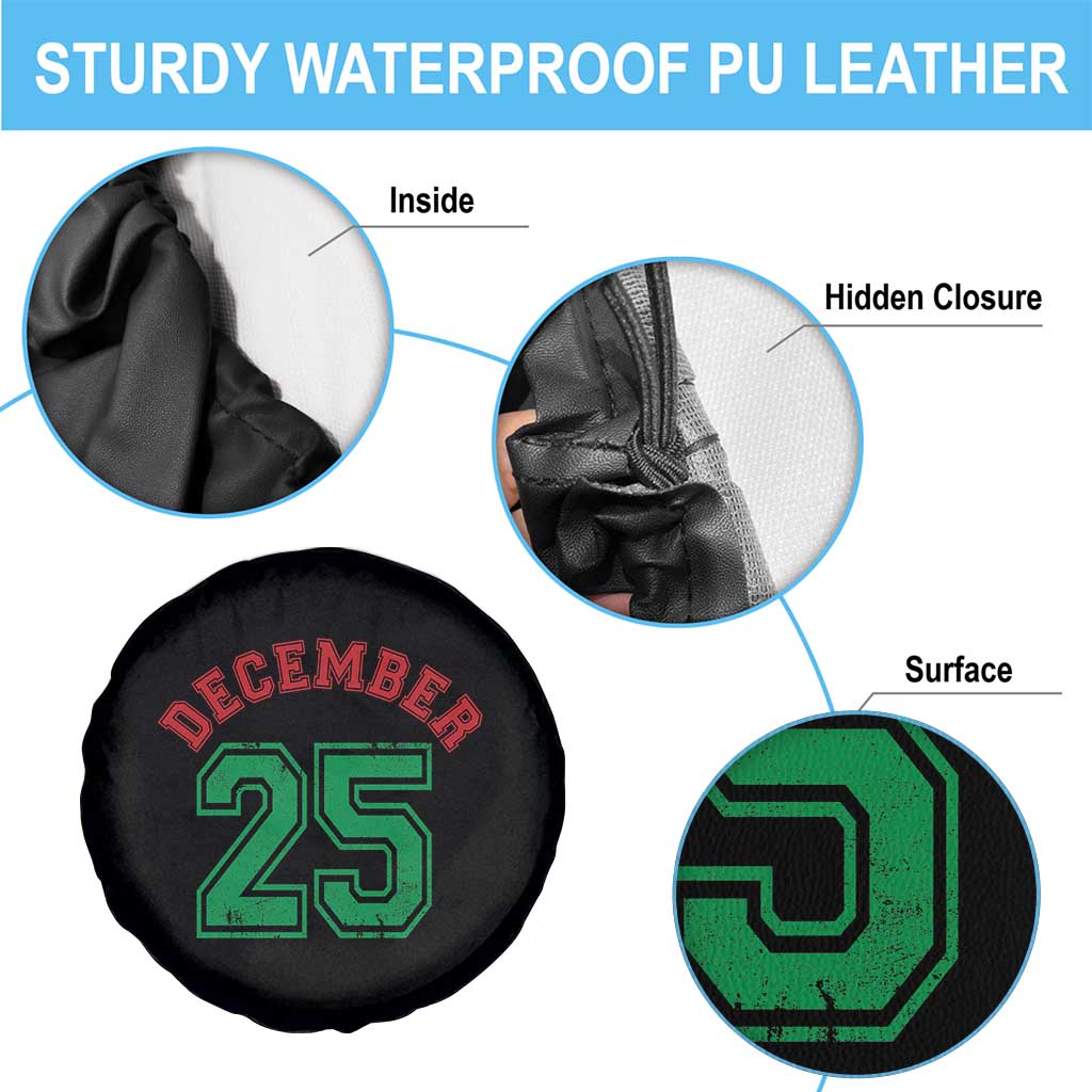 December 25 Christmas Sport Jersey Number Xmas Spare Tire Cover TS11 Print Your Wear
