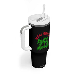 December 25 Christmas Sport Jersey Number Xmas Tumbler With Handle TS11 Print Your Wear