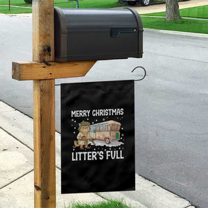 Funny Merry Christmas Litter's Full Cat Parody Garden Flag Xmas Movie TS11 Print Your Wear