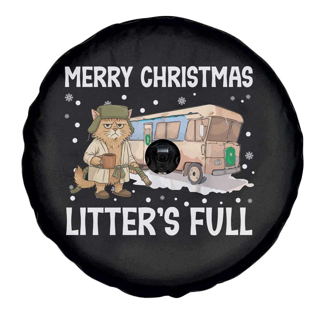 Funny Merry Christmas Litter's Full Cat Parody Spare Tire Cover Xmas Movie TS11 Print Your Wear