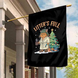 Funny Christmas Vacation Movie Litter's Full Cat Garden Flag Xmas Tree TS11 Print Your Wear