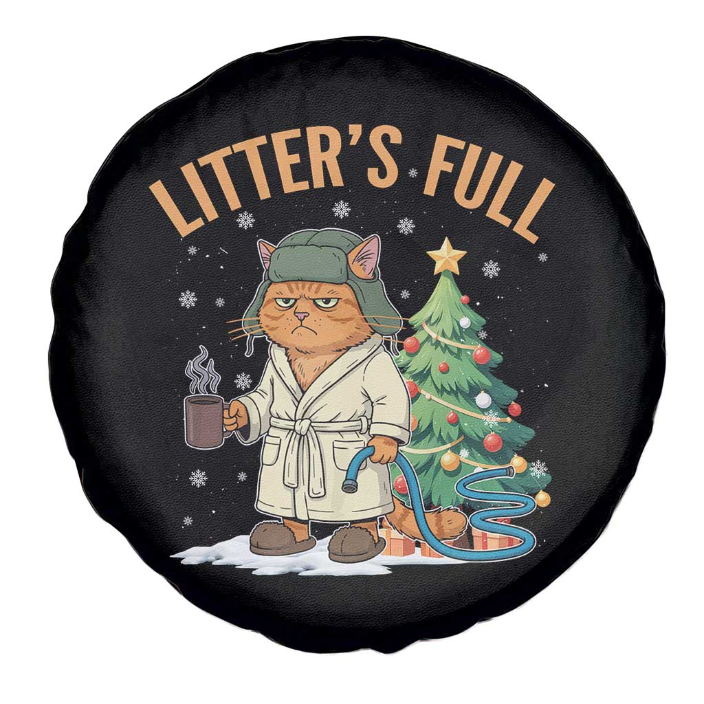 Funny Christmas Vacation Movie Litter's Full Cat Spare Tire Cover Xmas Tree TS11 Print Your Wear