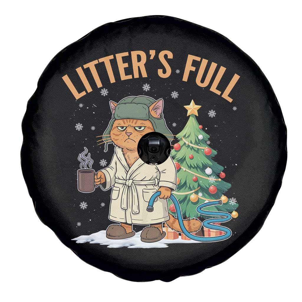 Funny Christmas Vacation Movie Litter's Full Cat Spare Tire Cover Xmas Tree TS11 Print Your Wear
