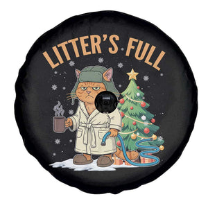 Funny Christmas Vacation Movie Litter's Full Cat Spare Tire Cover Xmas Tree TS11 Print Your Wear