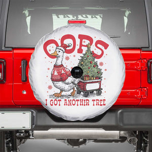 Funny Oops I Got Another Tree Funny Christmas Goose Spare Tire Cover TS11 White Print Your Wear