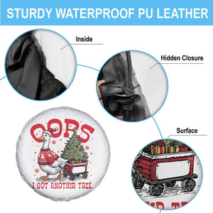 Funny Oops I Got Another Tree Funny Christmas Goose Spare Tire Cover TS11 Print Your Wear