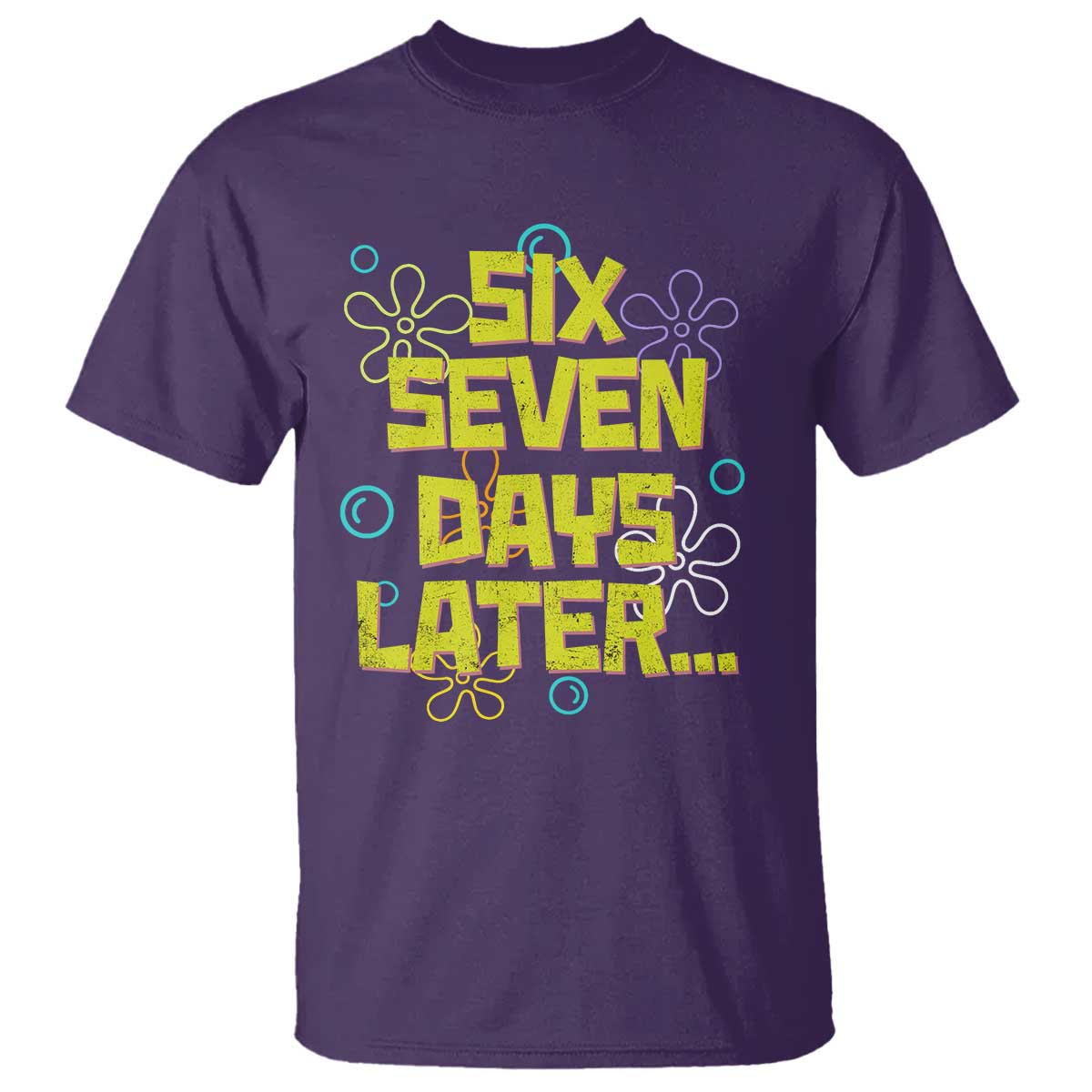 Funny 67 Days Later T Shirt 67 Days Of School Meme Teacher TS11 Purple Print Your Wear