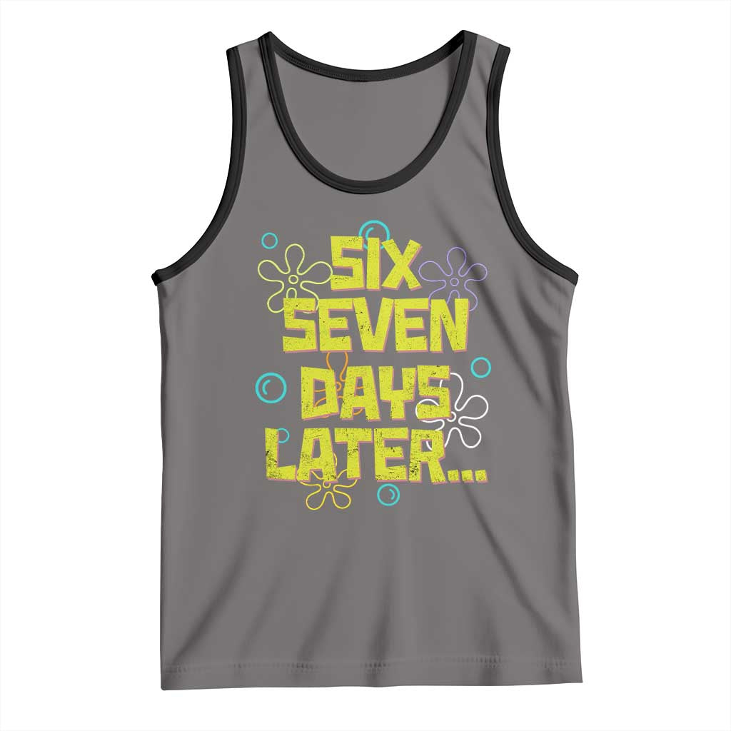 Funny 67 Days Later Tank Top 67 Days Of School Meme Teacher TS11 Deep Heather Black Print Your Wear