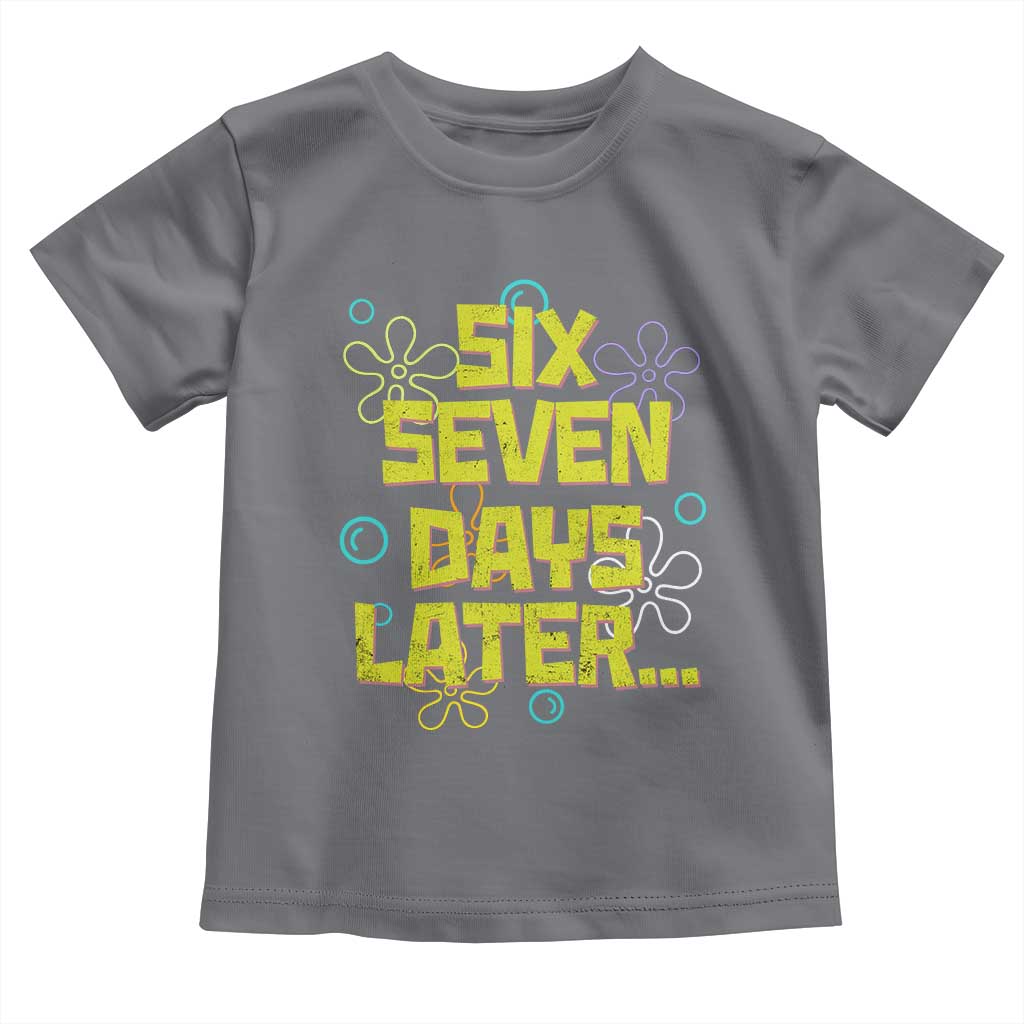 Funny 67 Days Later Toddler T Shirt 67 Days Of School Meme Teacher TS11 Charcoal Print Your Wear