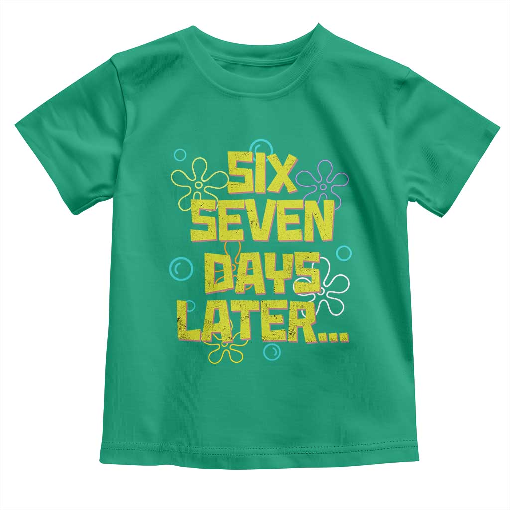 Funny 67 Days Later Toddler T Shirt 67 Days Of School Meme Teacher TS11 Irish Green Print Your Wear