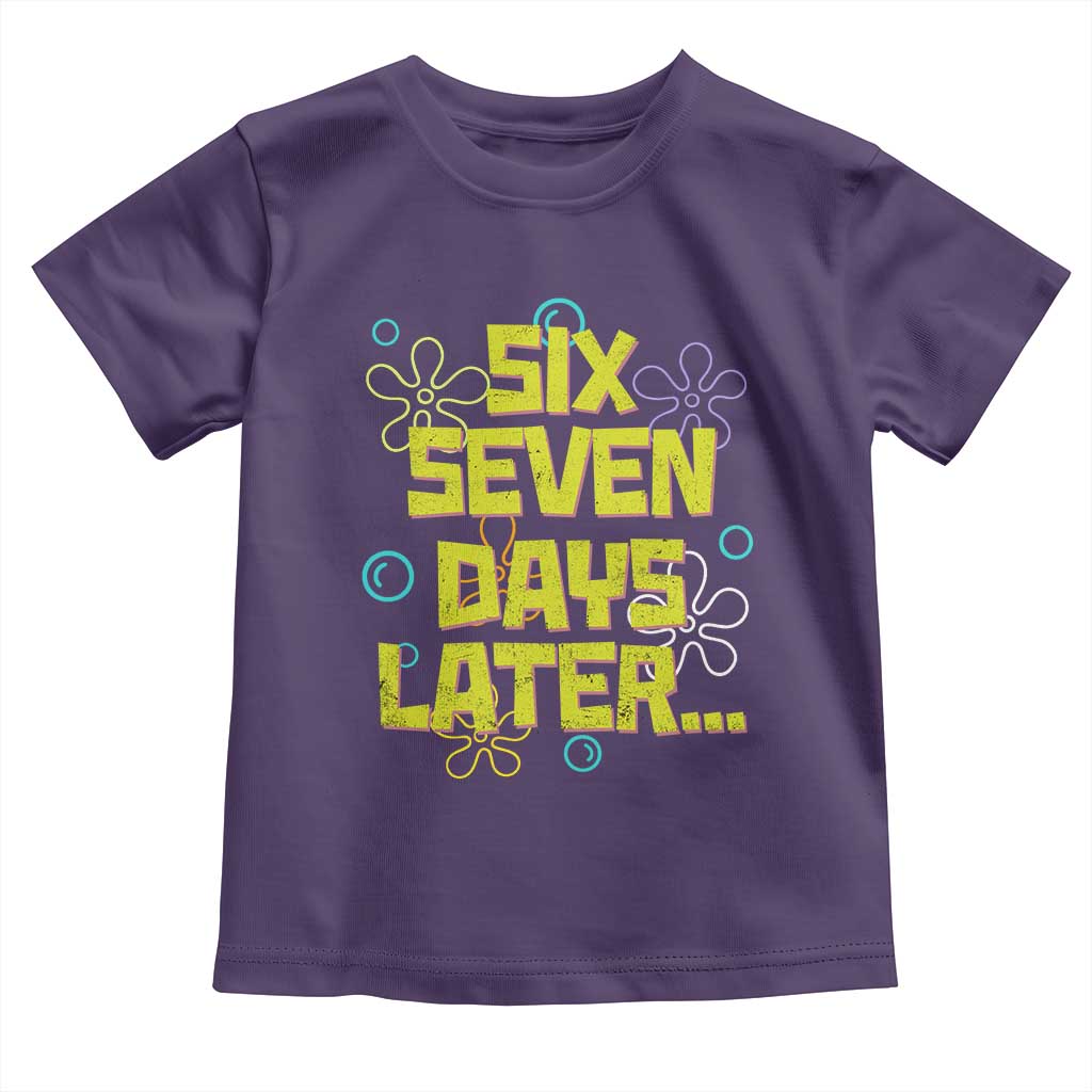 Funny 67 Days Later Toddler T Shirt 67 Days Of School Meme Teacher TS11 Purple Print Your Wear