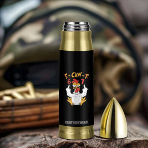 Funny F Caw F 67 Meme Bullet Tumbler Cartoon Chicken Six Seven Poultry Humor TS11 Print Your Wear