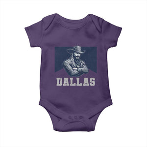 DFC Game Day Baby Onesie Blue Star Football Game Sport Lover TS11 Purple Print Your Wear