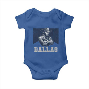 DFC Game Day Baby Onesie Blue Star Football Game Sport Lover TS11 Royal Blue Print Your Wear