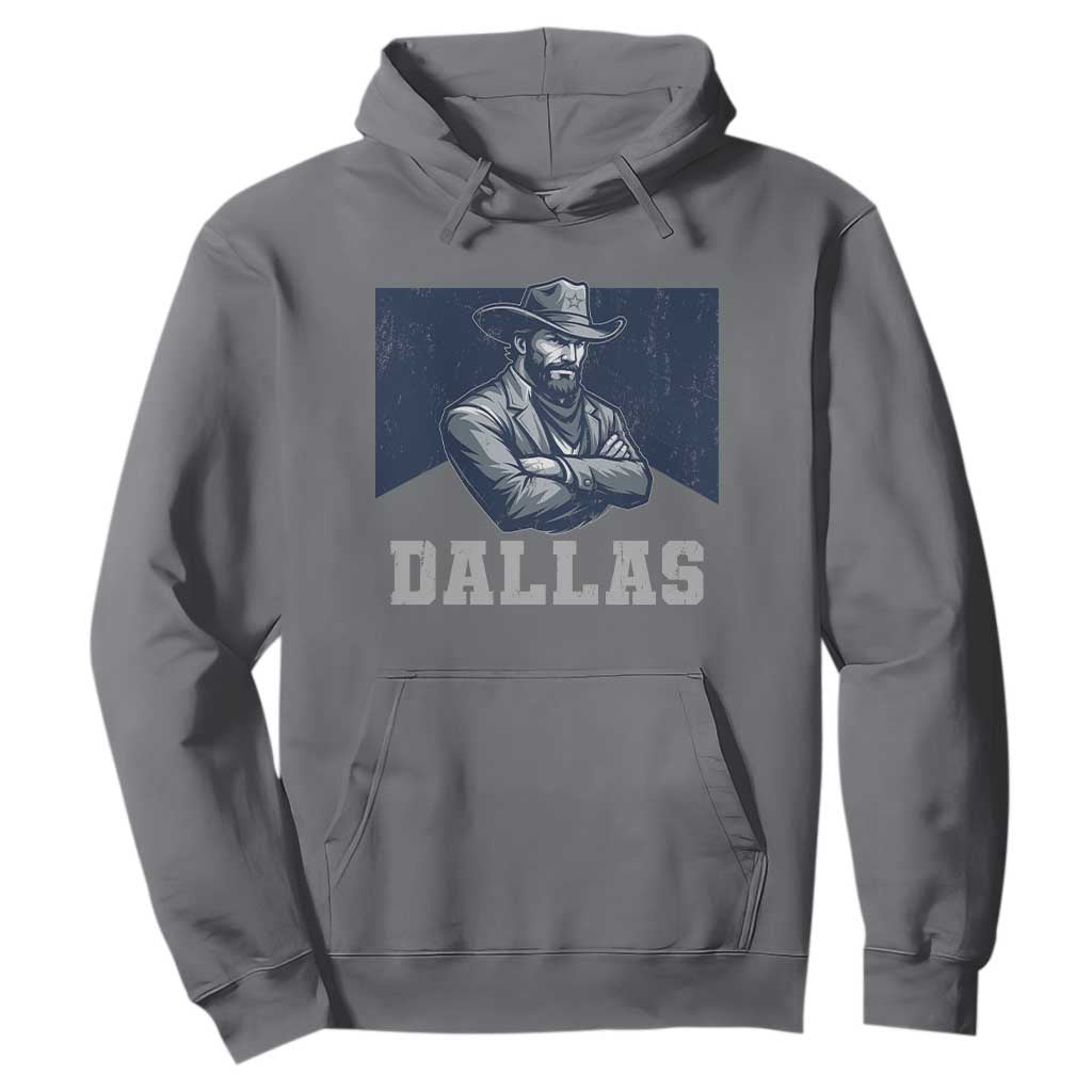 DFC Game Day Hoodie Blue Star Football Game Sport Lover TS11 Charcoal Print Your Wear