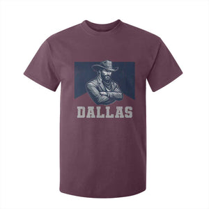 DFC Game Day T Shirt For Kid Blue Star Football Game Sport Lover TS11 Maroon Print Your Wear
