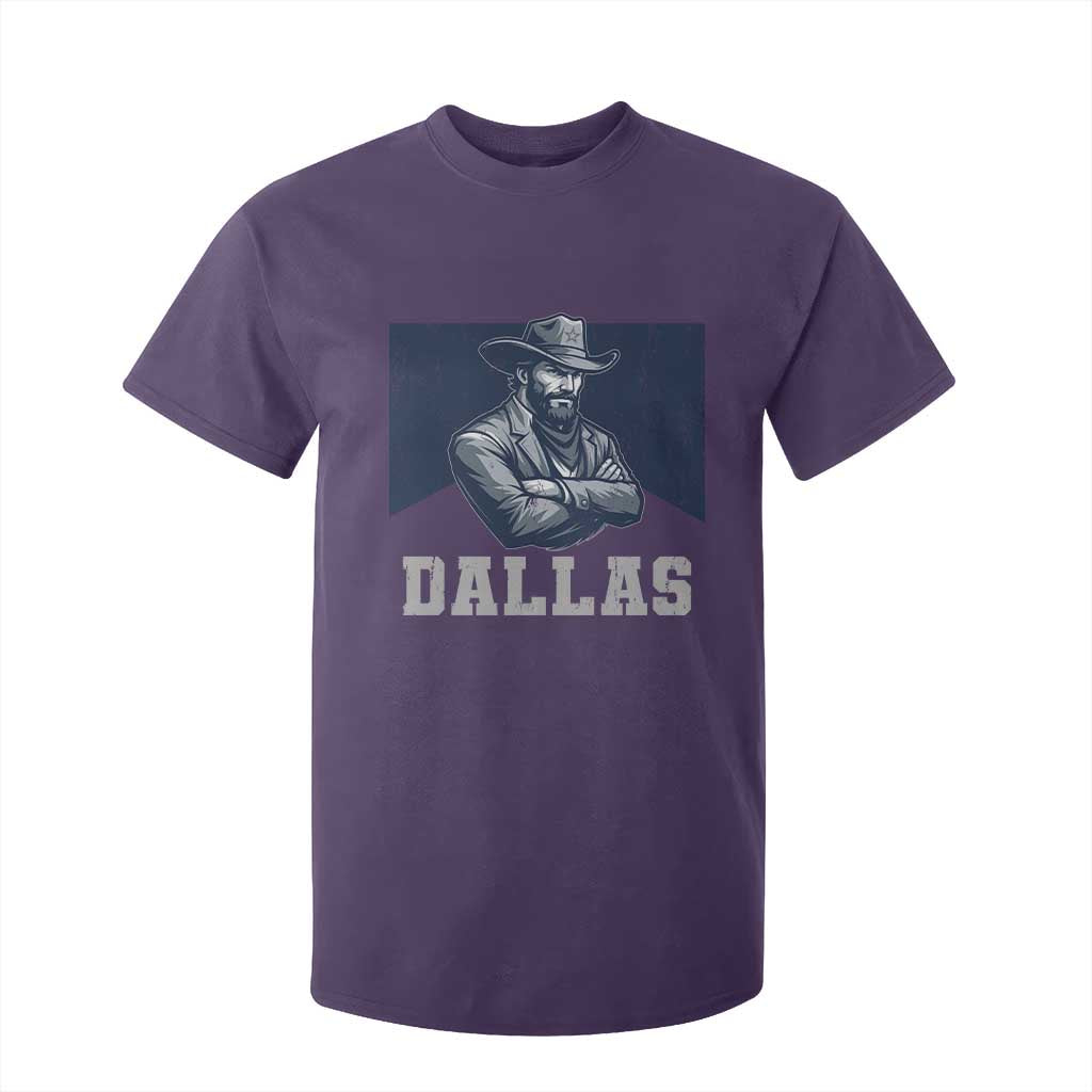 DFC Game Day T Shirt For Kid Blue Star Football Game Sport Lover TS11 Purple Print Your Wear