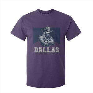 DFC Game Day T Shirt For Kid Blue Star Football Game Sport Lover TS11 Purple Print Your Wear