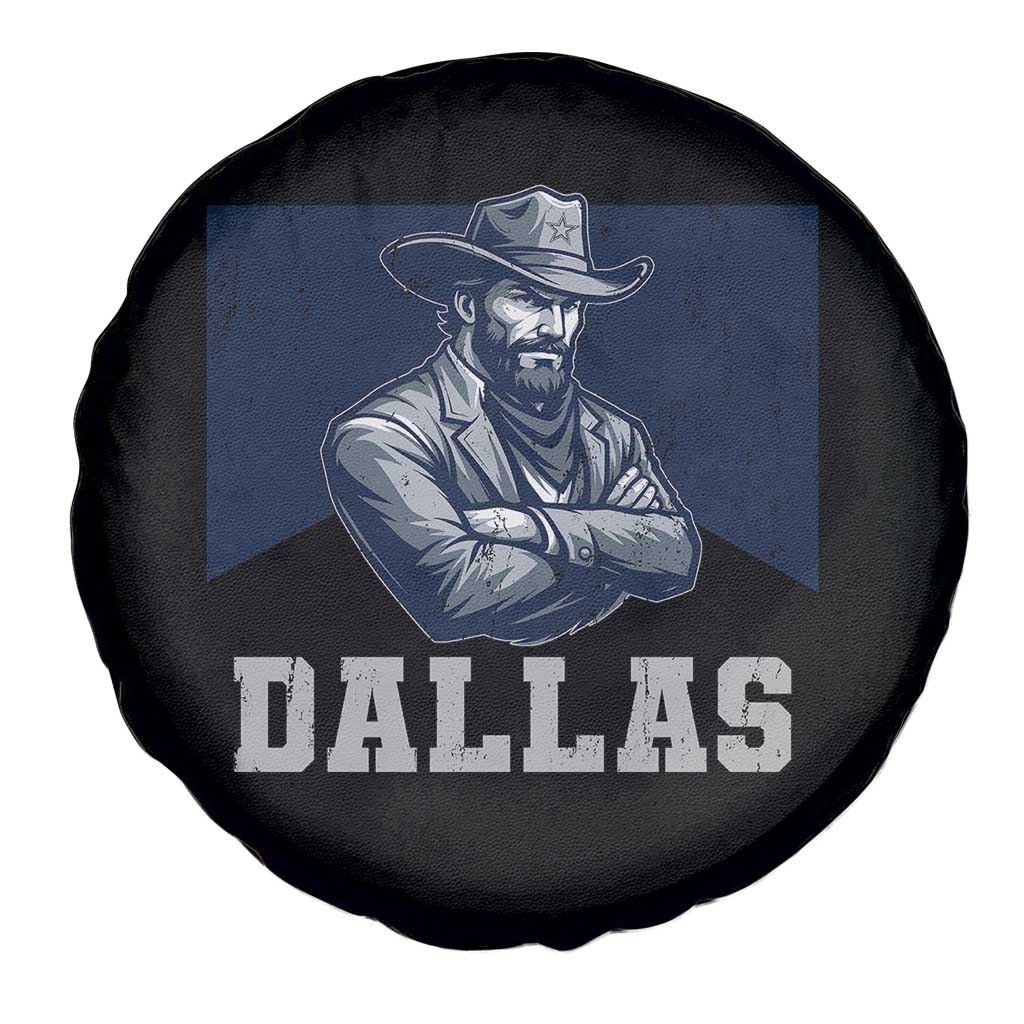 DFC Game Day Spare Tire Cover Blue Star Football Game Sport Lover TS11 Print Your Wear