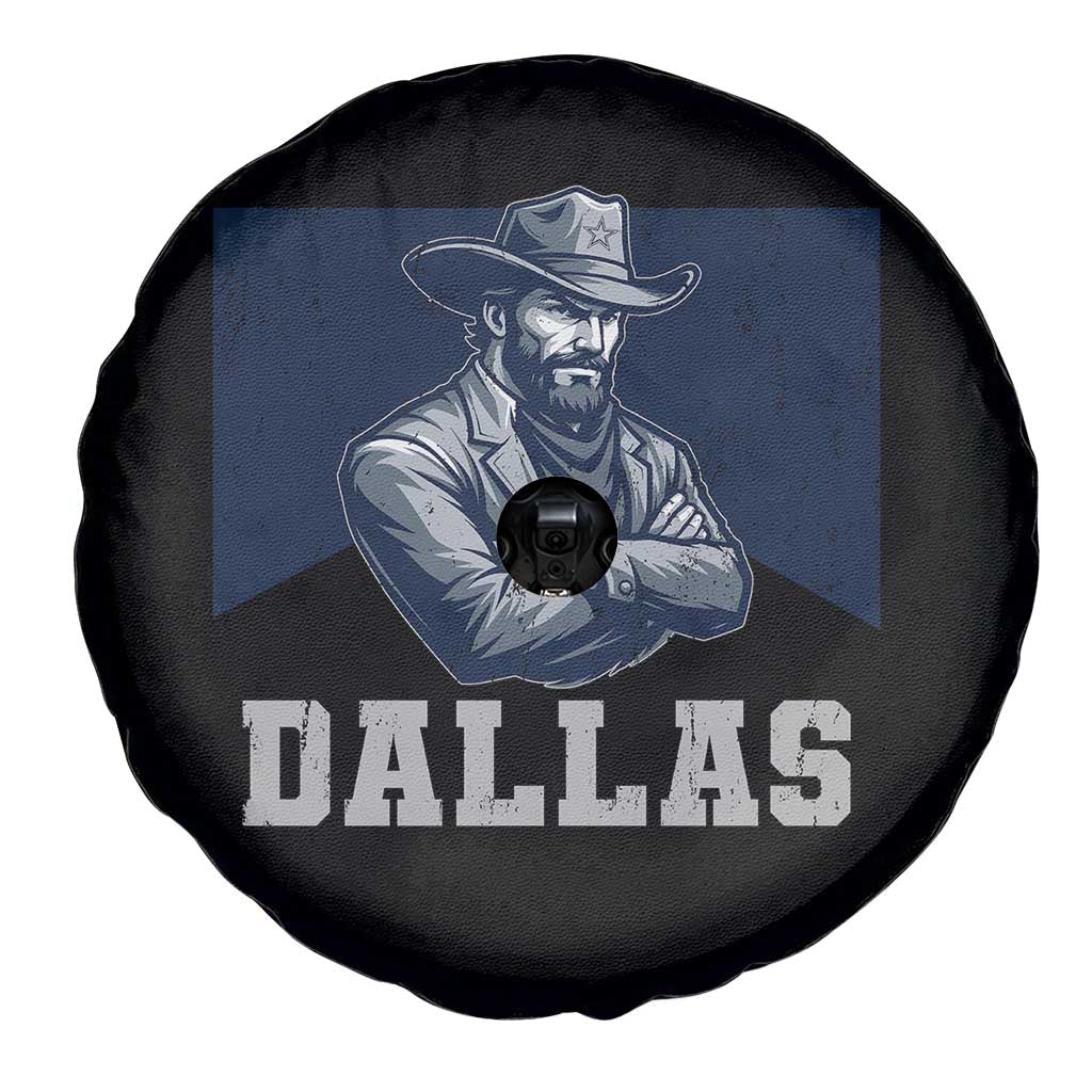 DFC Game Day Spare Tire Cover Blue Star Football Game Sport Lover TS11 Print Your Wear