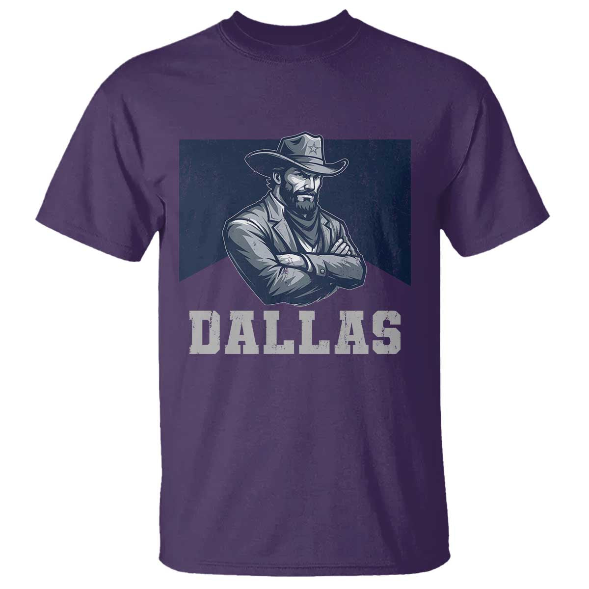 DFC Game Day T Shirt Blue Star Football Game Sport Lover TS11 Purple Print Your Wear