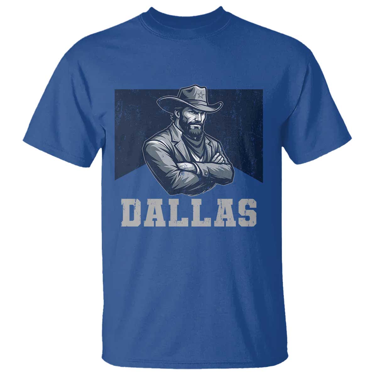 DFC Game Day T Shirt Blue Star Football Game Sport Lover TS11 Royal Blue Print Your Wear