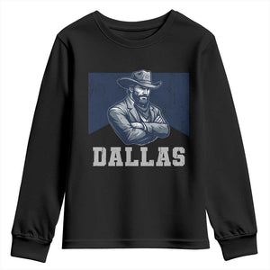 DFC Game Day Youth Sweatshirt Blue Star Football Game Sport Lover TS11 Black Print Your Wear