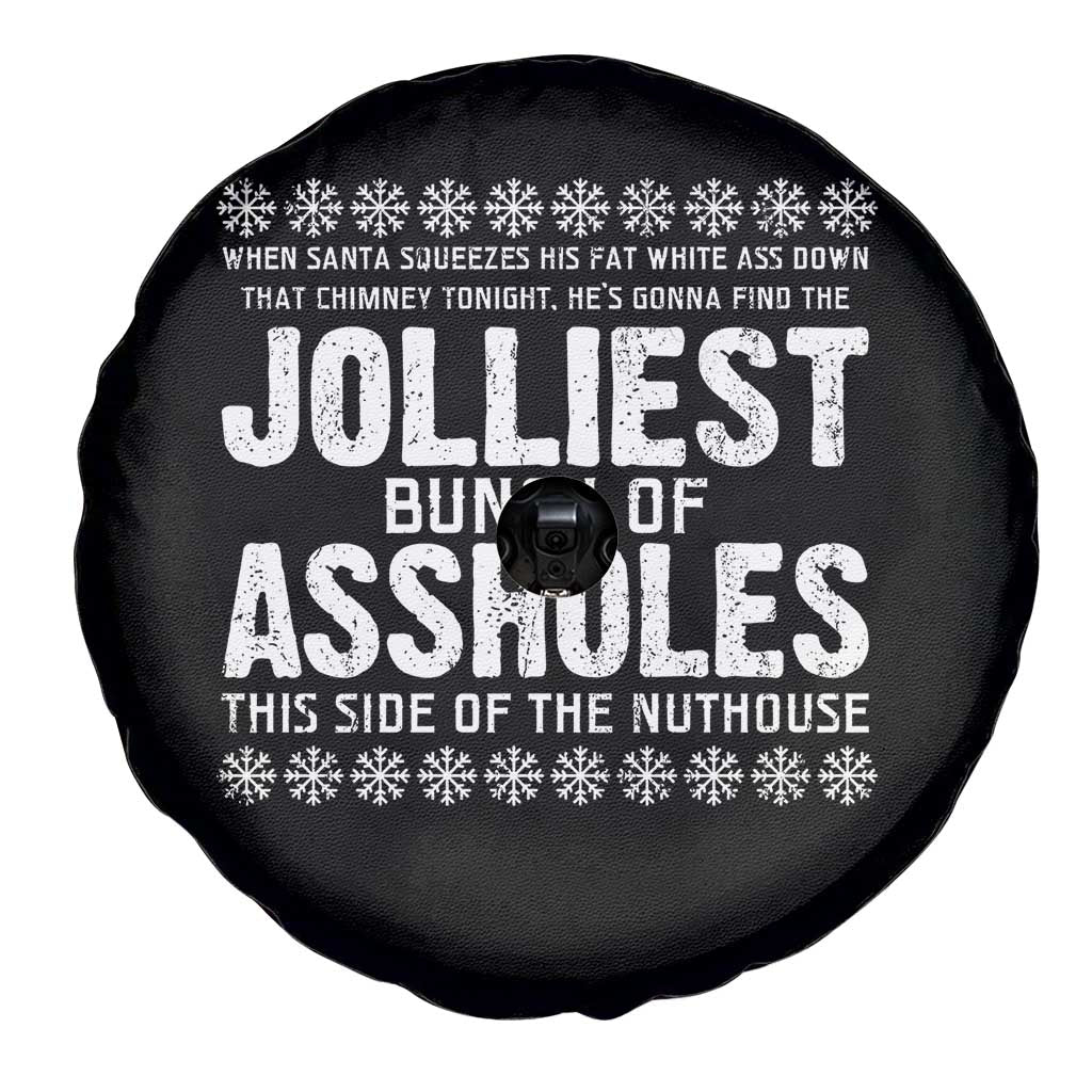 Funny Christmas Vacation Jolliest Bunch Of Assholes Spare Tire Cover Xmas Movie TS11 Print Your Wear