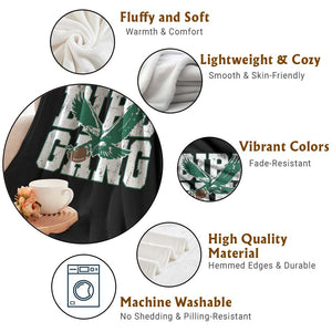 PFE Football Lovers Game Day Throw Blanket TS11 Print Your Wear