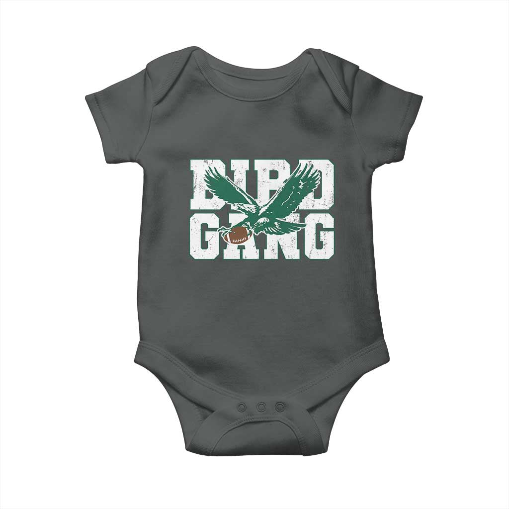 PFE Football Lovers Game Day Baby Onesie TS11 Dark Heather Print Your Wear