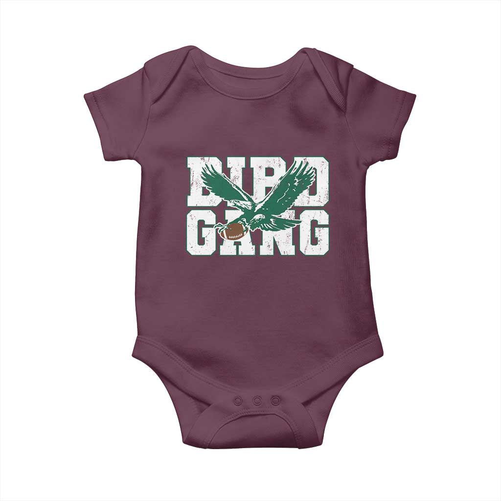 PFE Football Lovers Game Day Baby Onesie TS11 Maroon Print Your Wear