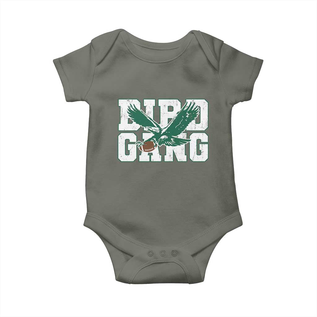 PFE Football Lovers Game Day Baby Onesie TS11 Military Green Print Your Wear