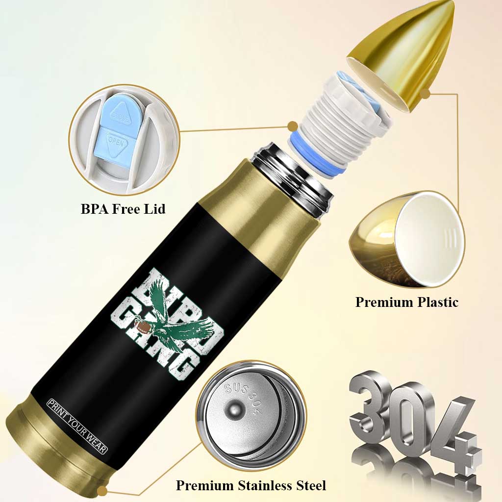 PFE Football Lovers Game Day Bullet Tumbler TS11 Print Your Wear