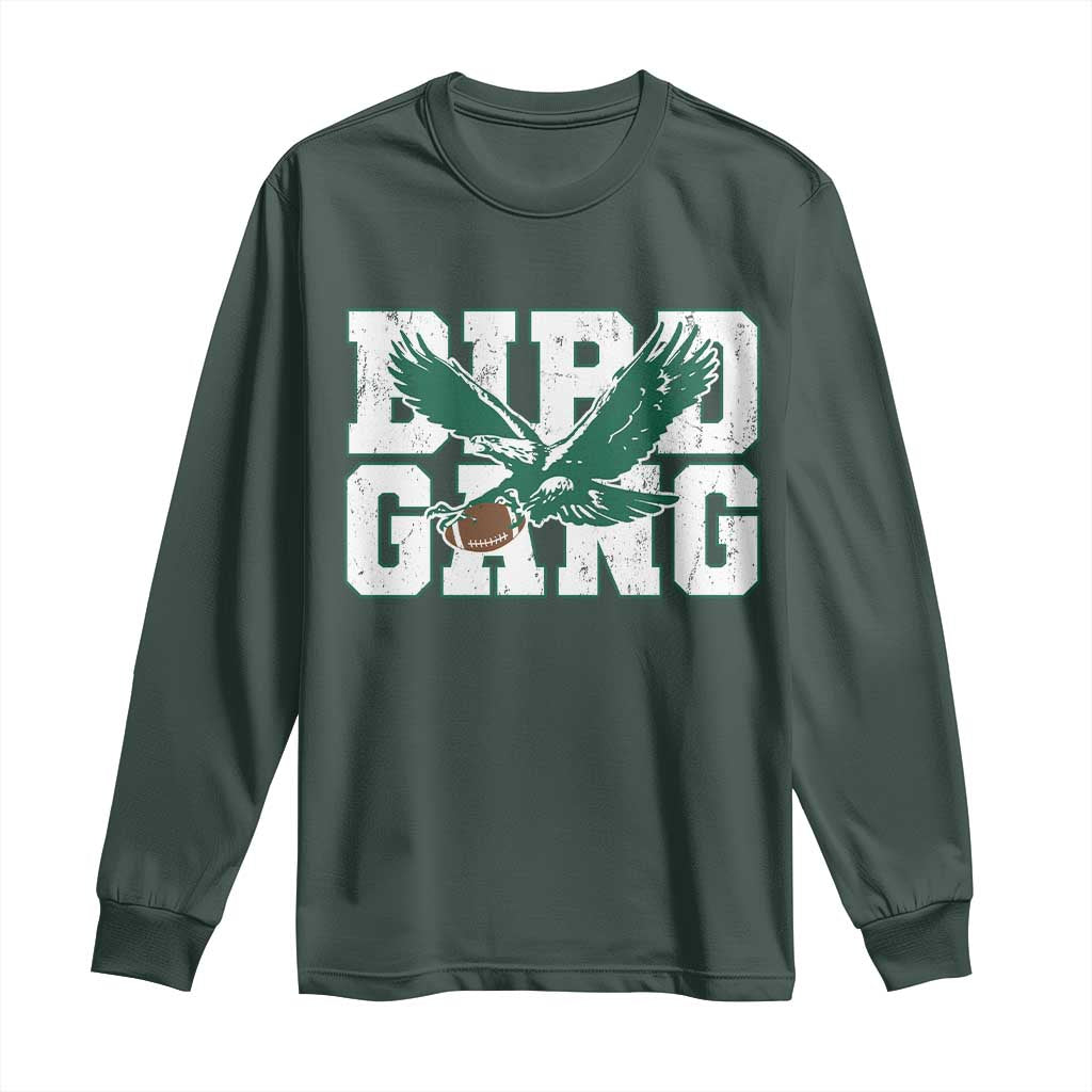 PFE Football Lovers Game Day Long Sleeve Shirt TS11 Dark Forest Green Print Your Wear