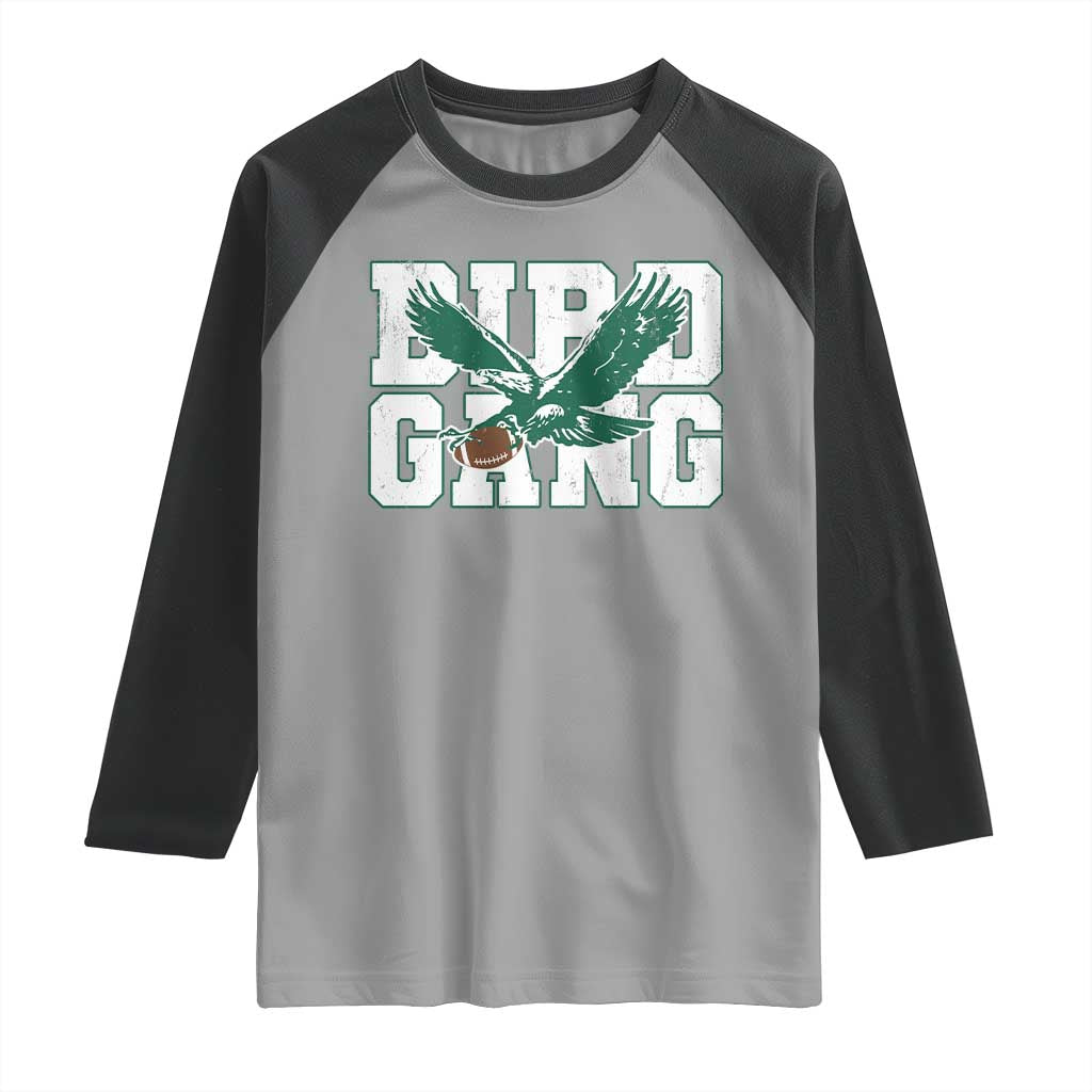 PFE Football Lovers Game Day Raglan Shirt TS11 Sport Gray Black Print Your Wear