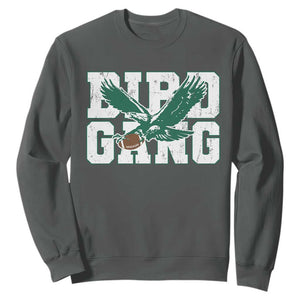 Bird Gang Sweatshirt Philadelphia Fan American Football Eagle Game Day TS11 Dark Heather Print Your Wear