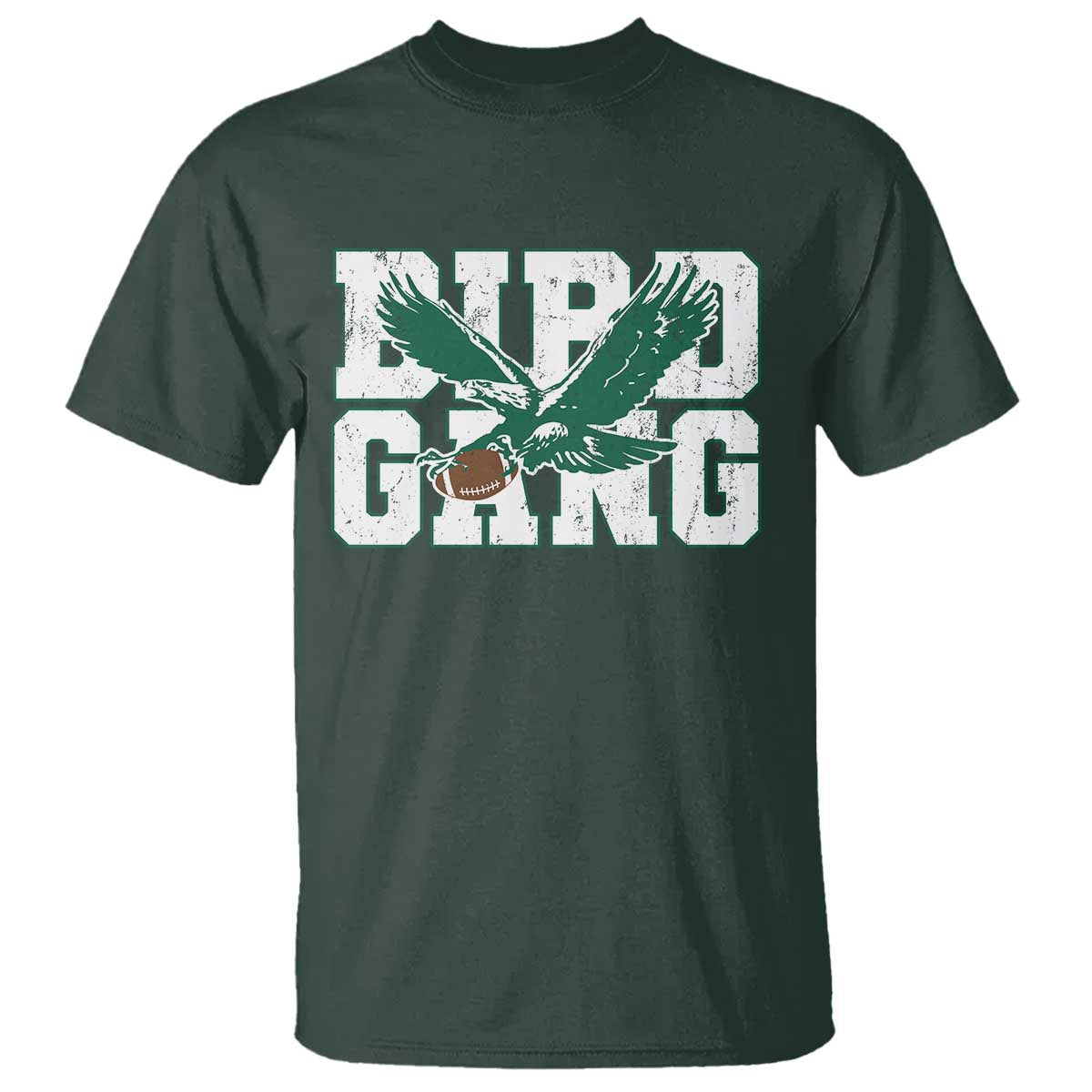 PFE Football Lovers Game Day T Shirt TS11 Dark Forest Green Print Your Wear