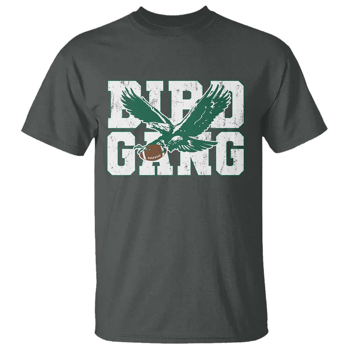 PFE Football Lovers Game Day T Shirt TS11 Dark Heather Print Your Wear