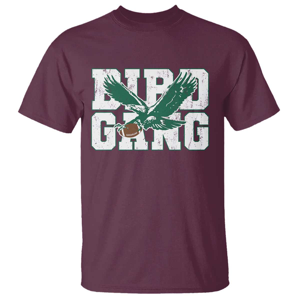 PFE Football Lovers Game Day T Shirt TS11 Maroon Print Your Wear