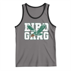 PFE Football Lovers Game Day Tank Top TS11 Deep Heather Black Print Your Wear