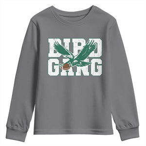 PFE Football Lovers Game Day Youth Sweatshirt TS11 Charcoal Print Your Wear